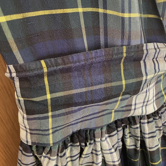 Tartan Plaid Spence Wrap Dress by Sara Berman, size XS - Picture 5 of 10
